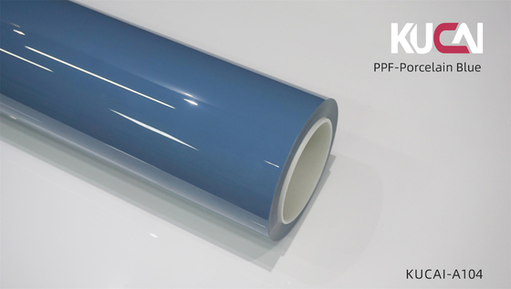 TPU Porcelain Màu xanh PPF Sơn bảo vệ ô tô chống trầy xước tự chữa lành