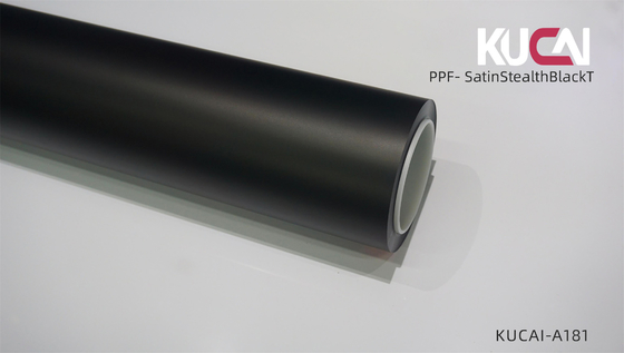 TPU PPF Matte Finish Satin Đen Tự chữa bệnh Sơn Bảo vệ Phim Kháng thời tiết