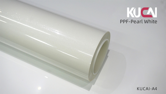Pearl White Paint Protection Film TPU Color PPF 7.5 Mil Thickness Car Wrap bán lẻ
